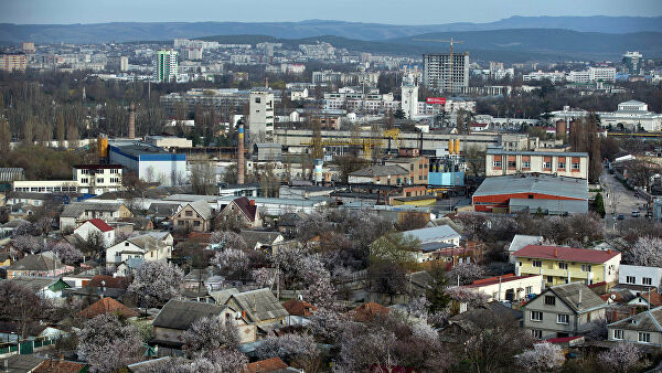 Вид на Симферополь, Крым