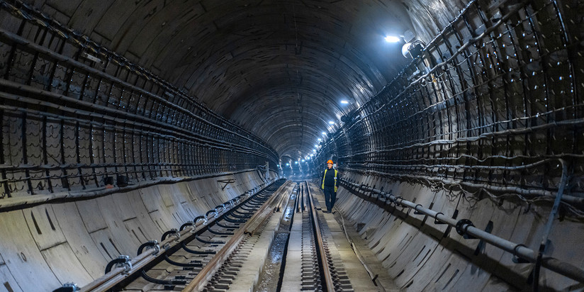 Строительство БКЛ метро