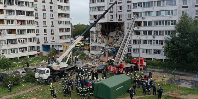 Взрыв газа в Ногинске
