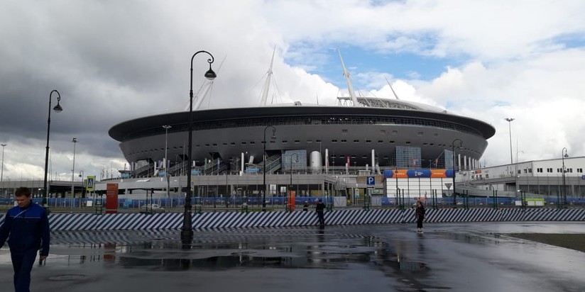 Стадион на Крестовском острове в Санкт-Петербурге