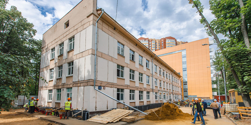 Реконструкция поликлиники в Левобережном районе Москвы