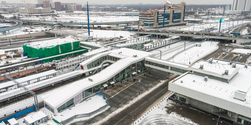 Строительство Восточного железнодорожного вокзала в Москве