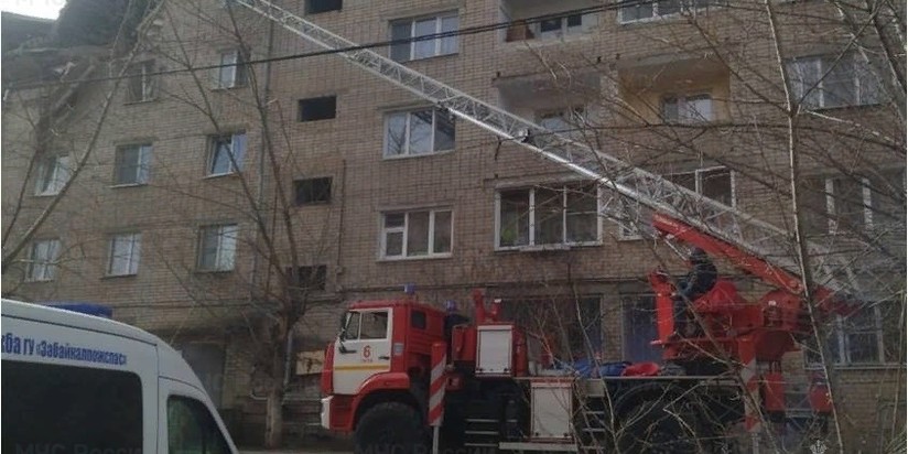 Взрыв газа в пригороде Читы