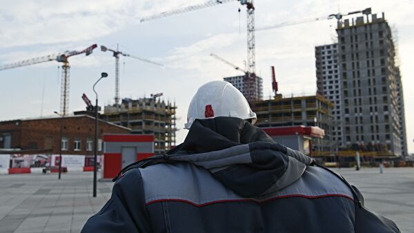 Строительство жилого комплекса в Москве