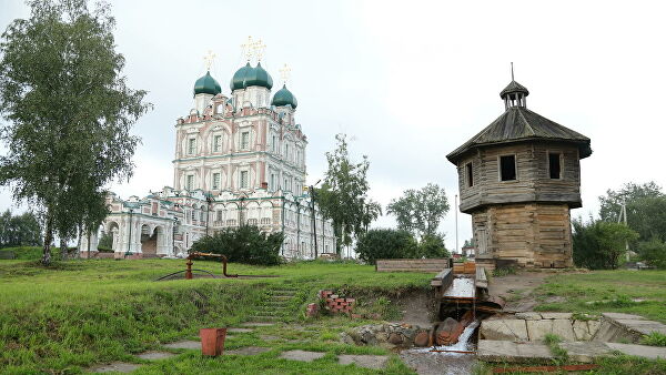 Введенский собор XVII века в городе Сольвычегодске