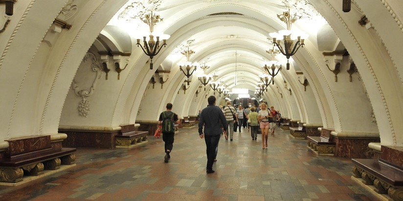 Станция метро "Арбатская" Арбатско-Покровской линии