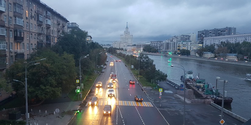 Москва-река, набережная
