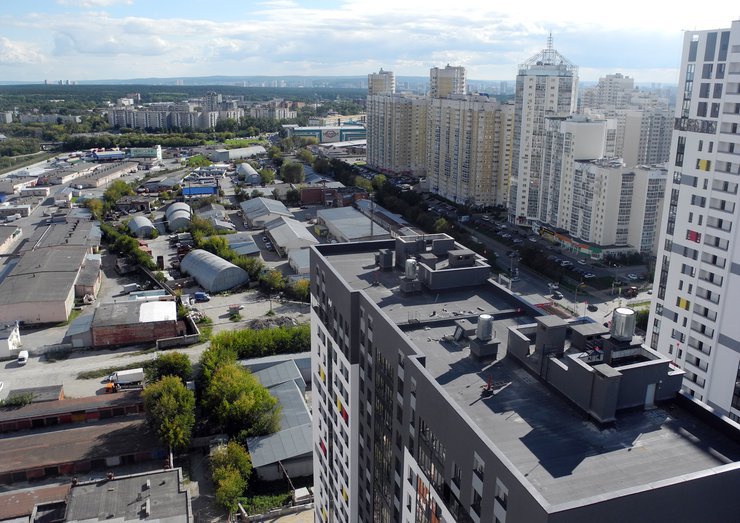 В Екатеринбурге промзону во Втузгородке застроят жильем
