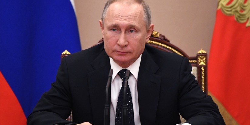Предидент РФ Владимир Путин