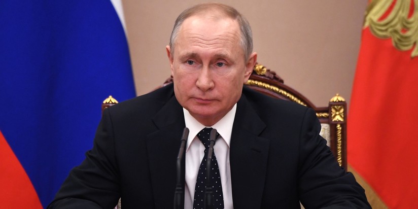 Предидент РФ Владимир Путин