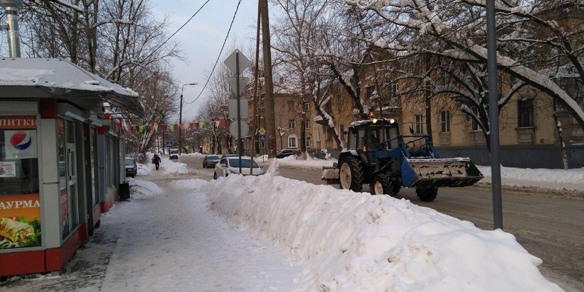 Балашиха после снегопада