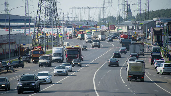 Открытие движения по реконструированной дороге от Киевского до Калужского шоссе