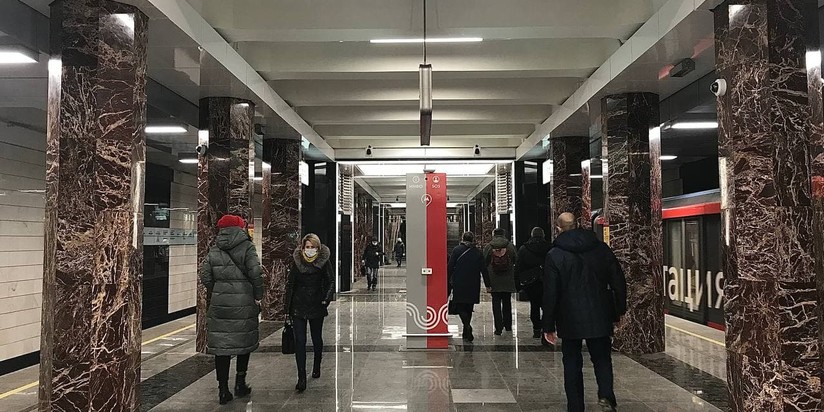 Станция БКЛ метро Каховская