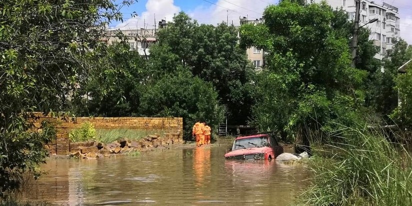 Наводнение Крым