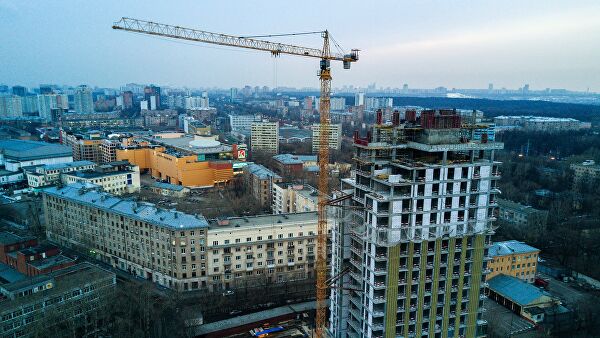 Строительство многоквартирного жилого дома в московском районе Фили