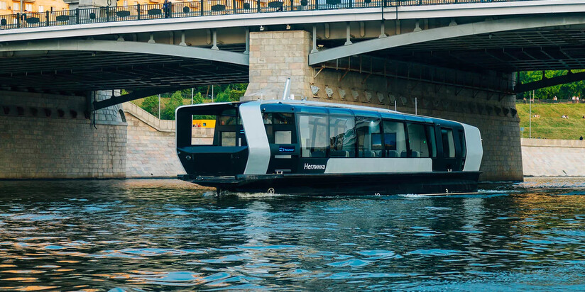 Речной электротранспорт в Москве