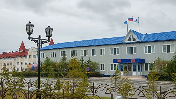Здание администрации в селе Яр-Сале Ямальского района Ямало-Ненецкого автономного округа