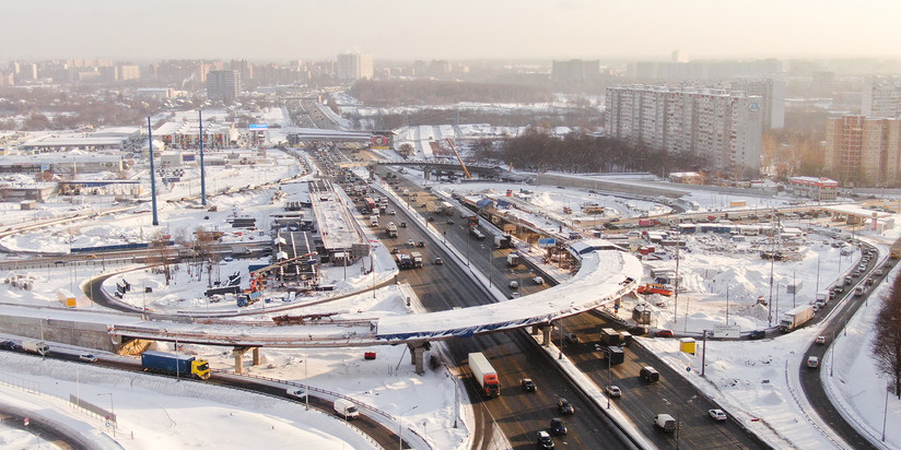 Реконструкция развязки на пересечении МКАД с Алтуфьевским шоссе