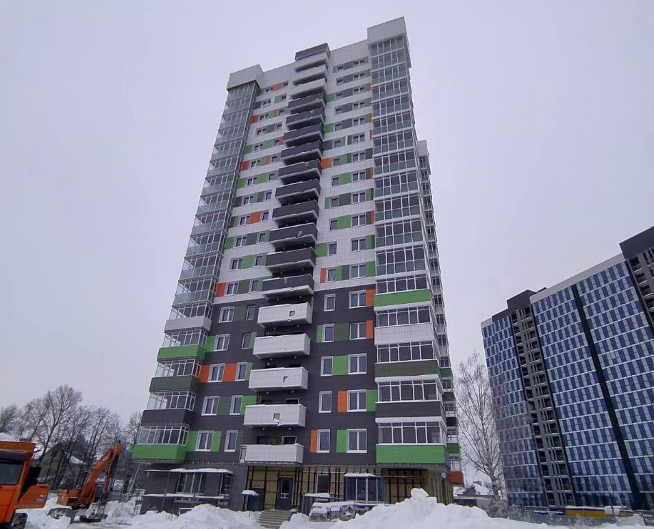 В Казани начали достраивать проблемный жилой комплекс на улице Габишева