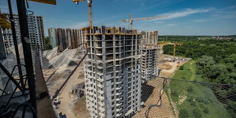 Новостройка у природной зоны