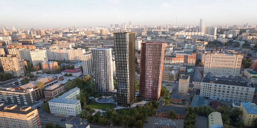 Проект ЖК в Басманном районе Москвы