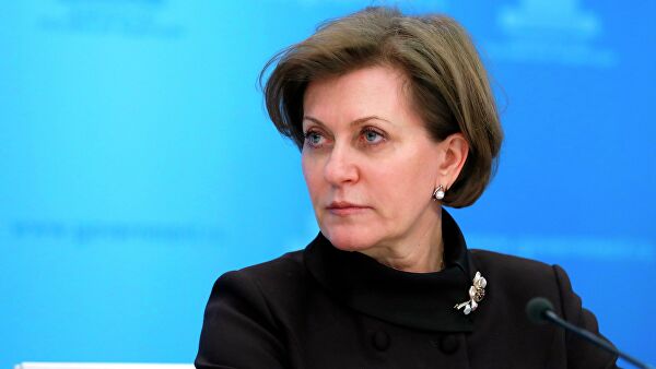 Руководитель Роспотребнадзора Анна Попова Руководитель Роспотребнадзора Анна Попова