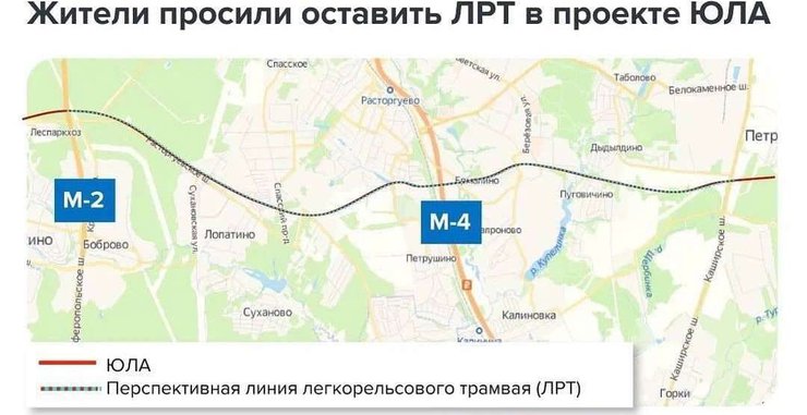 Юла дорога в подмосковье схема