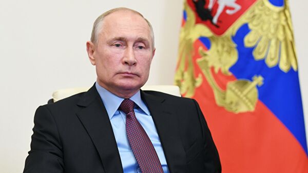 Президент РФ Владимир Путин проводит заседание Совета безопасности РФ