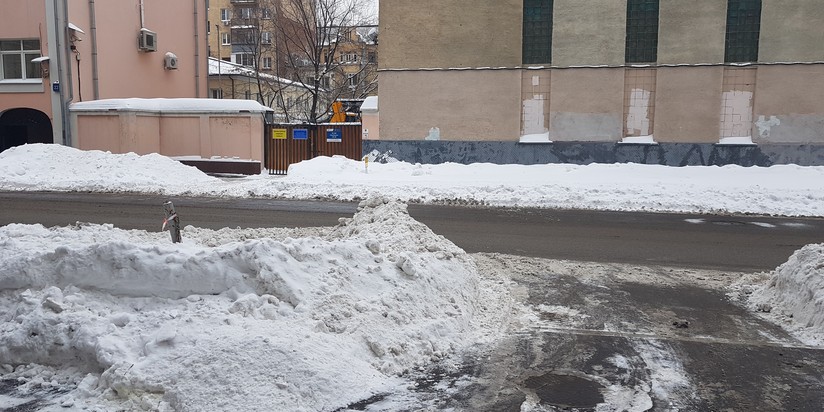 Снег уборка