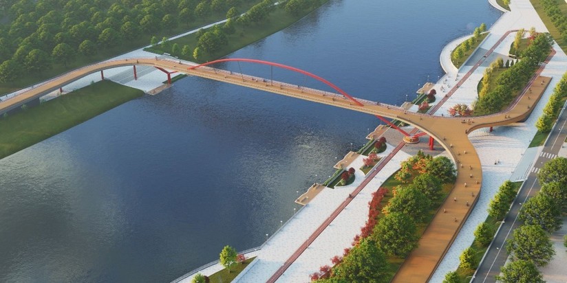 Проект планировки набережной в Мнёвниковской пойме